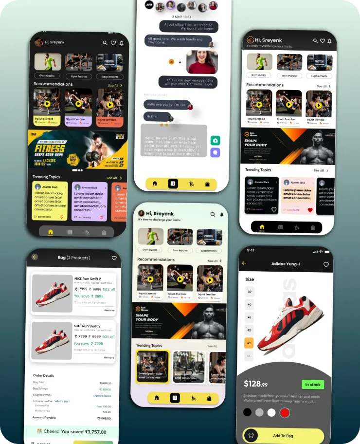 Android & iOS App Showcase